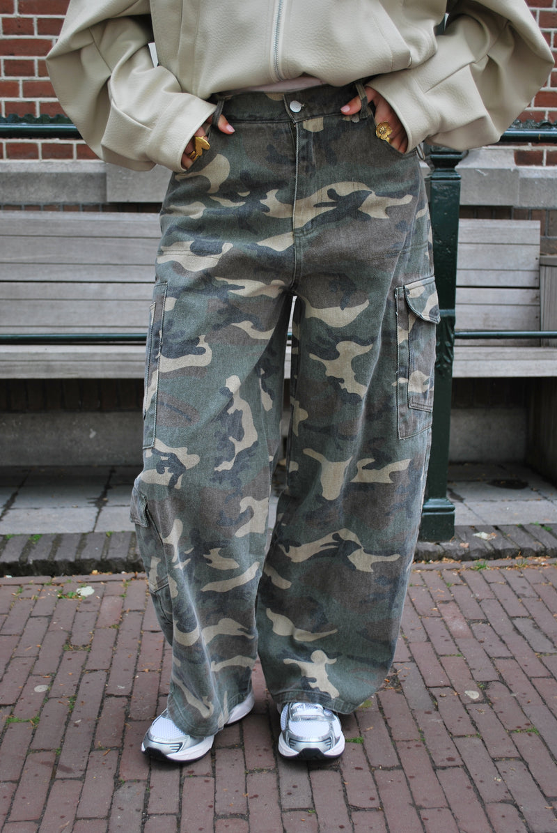 Ambika Cady Jeans - Camo Print