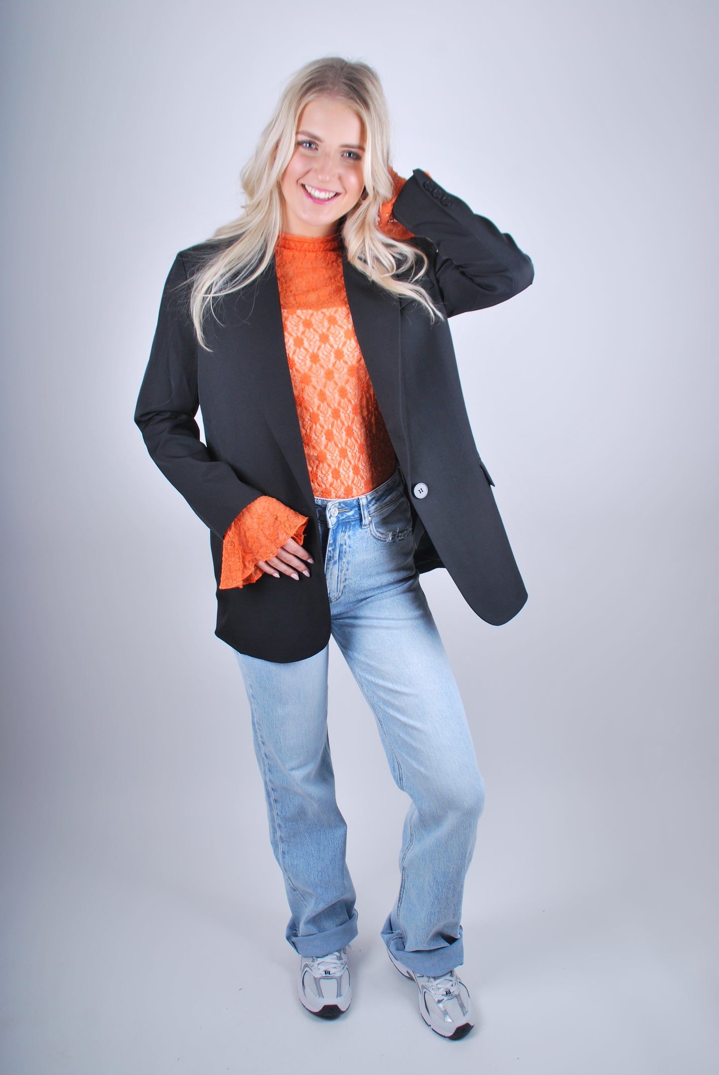 Fara Top - Oranje
