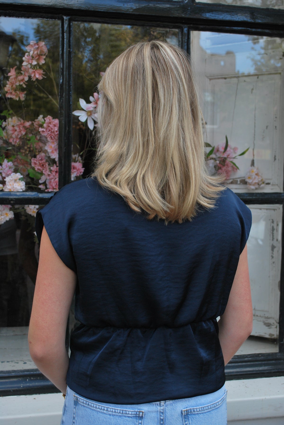 Marit Top Ambika - Blauw