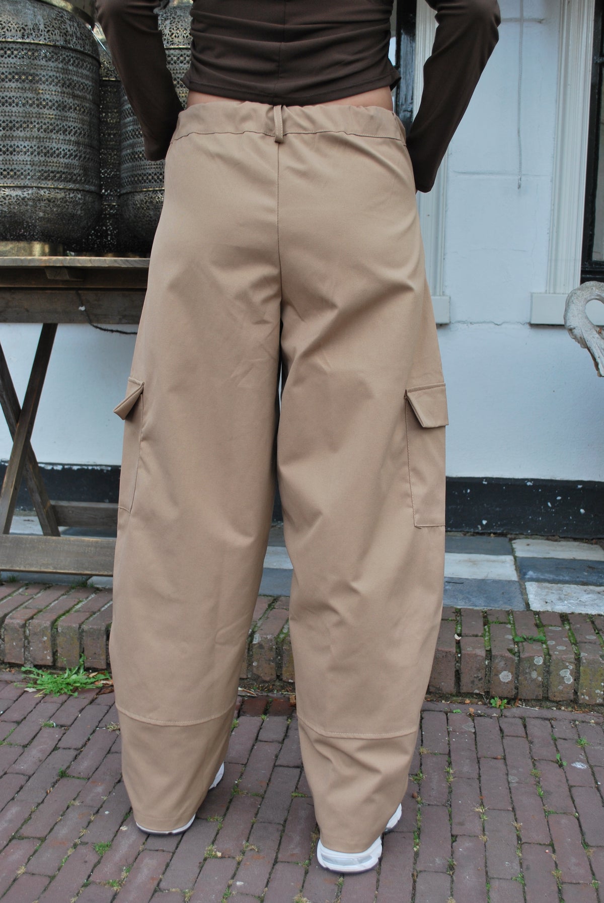 Joy Cargo Broek - Beige