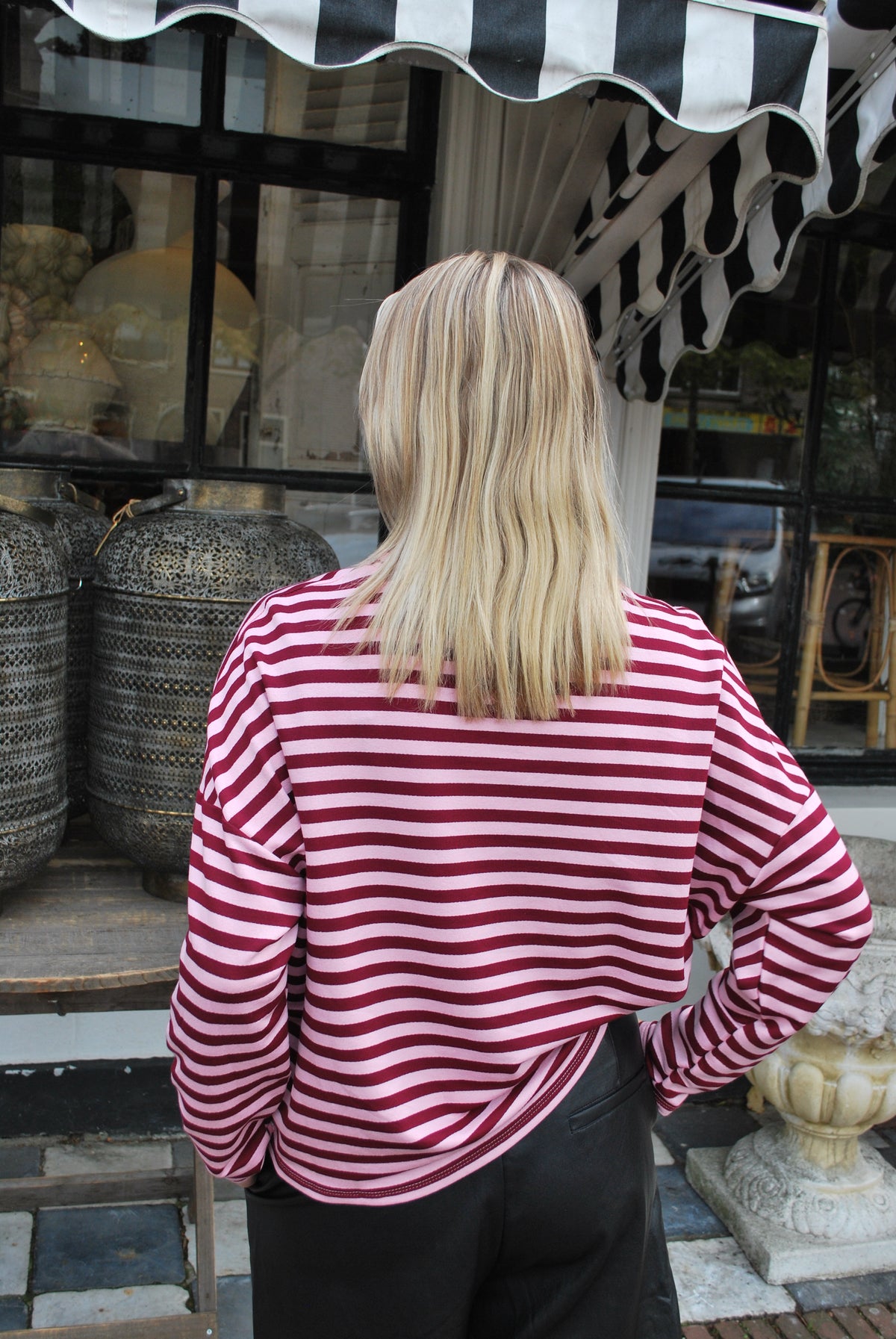 Lenny Shirt - Bordeaux