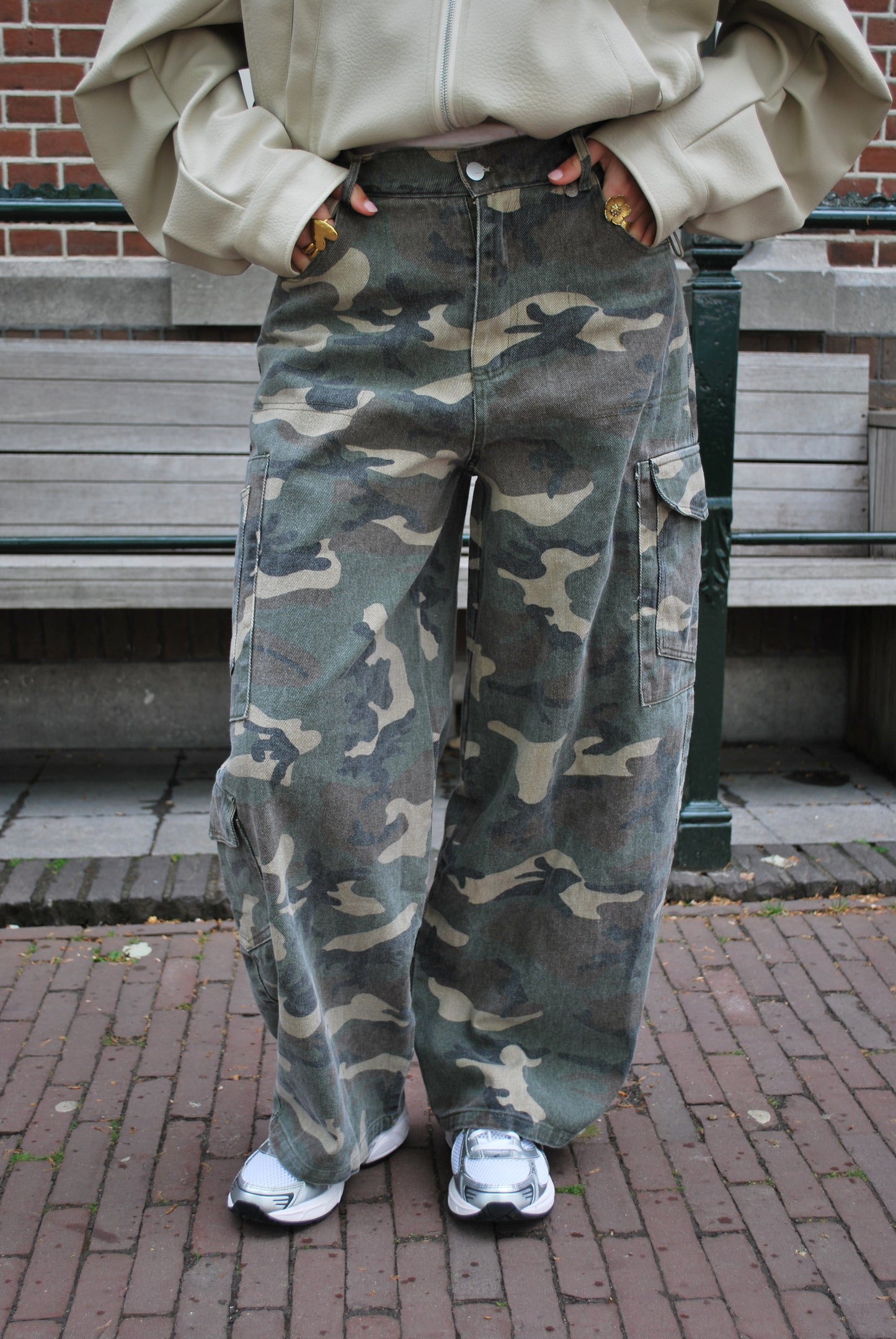 Ambika Cady Jeans - Camo Print