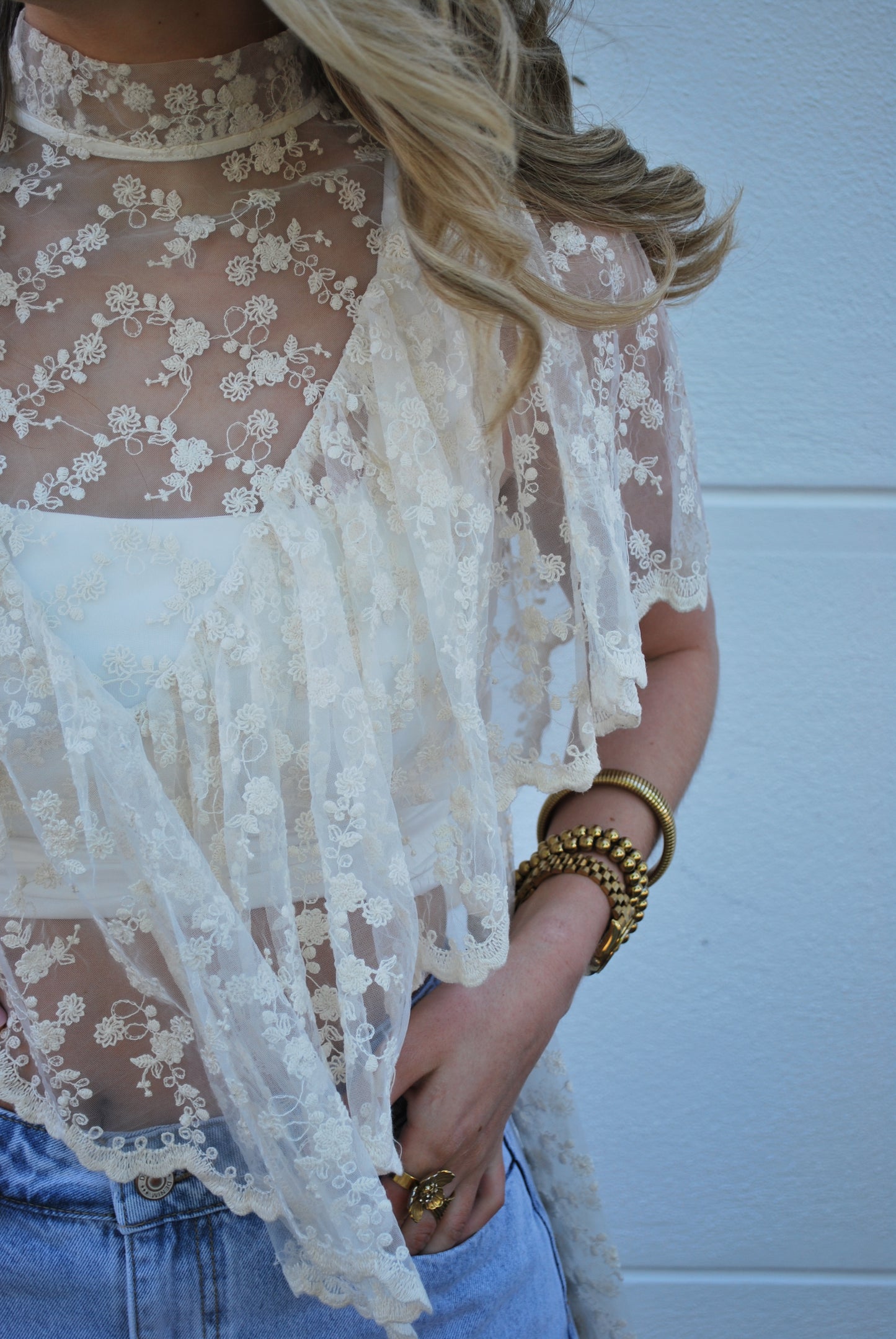 Loulou Top - Creme