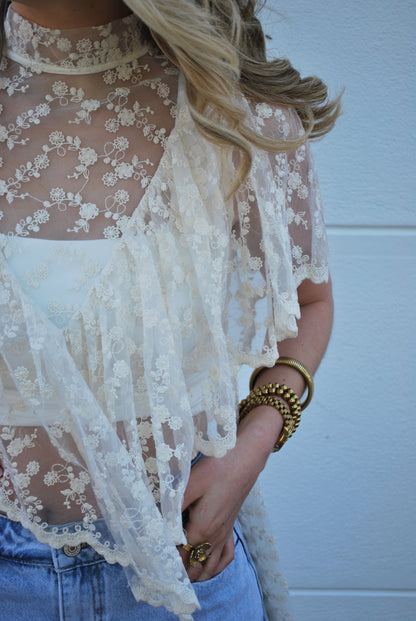Loulou Top - Creme