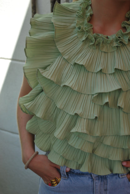 Liva Top - Groen