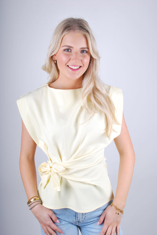 Ambika Britt Top - Geel