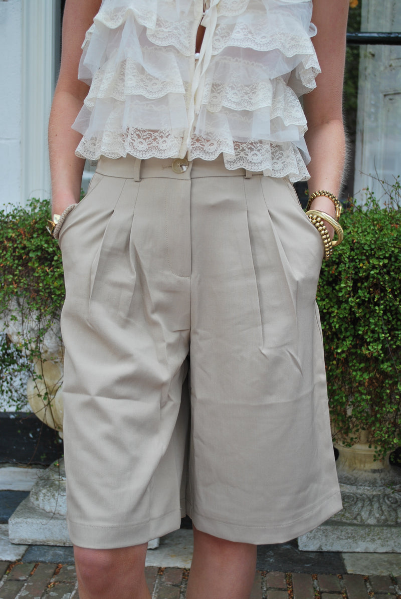 Fem Bermuda - Taupe