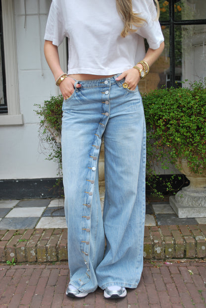 Claire Button Jeans