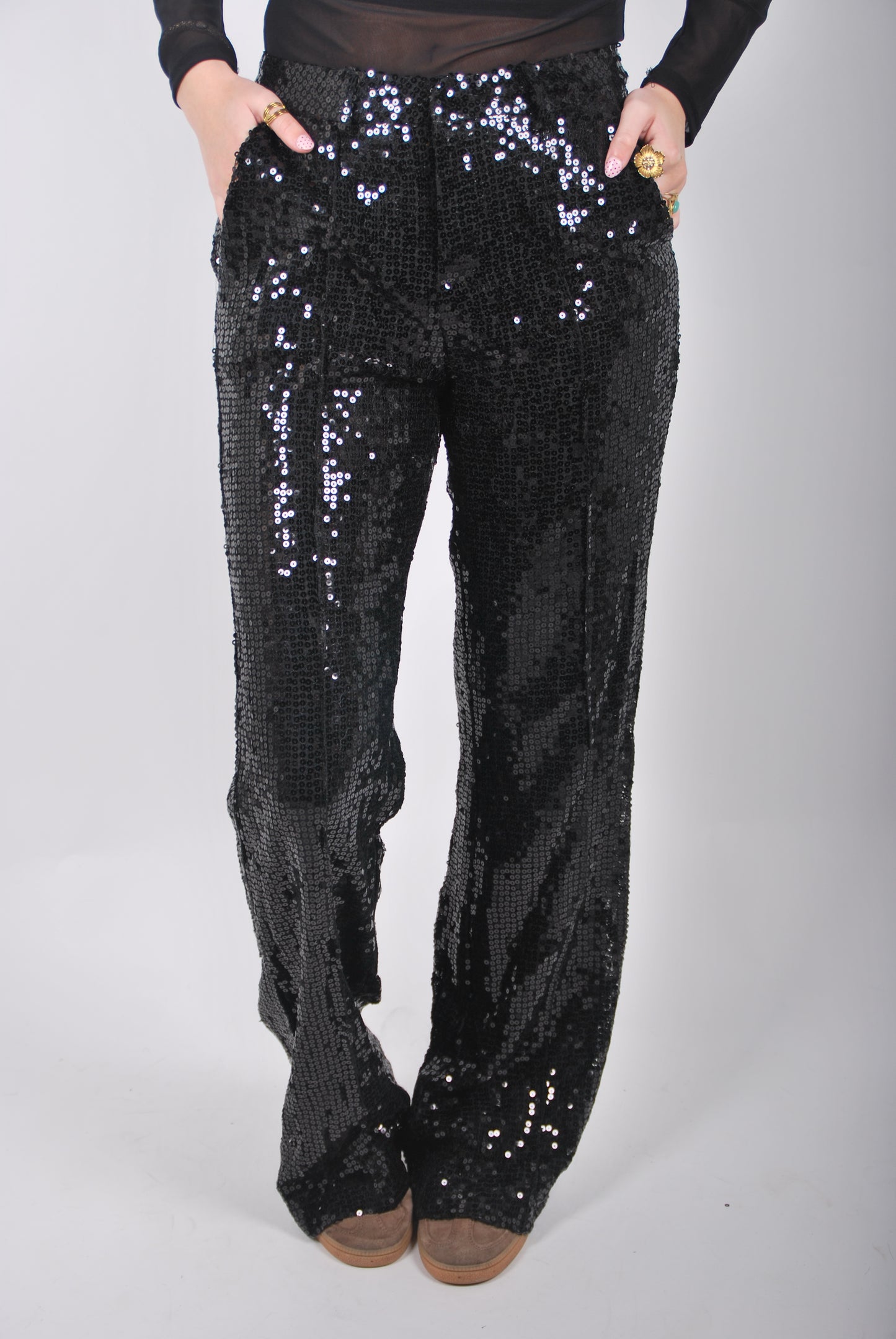 Jade Pailletten Broek