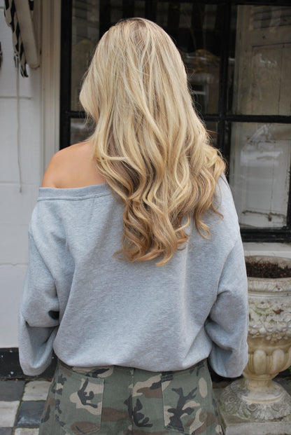 Lies Off Shoulder Trui