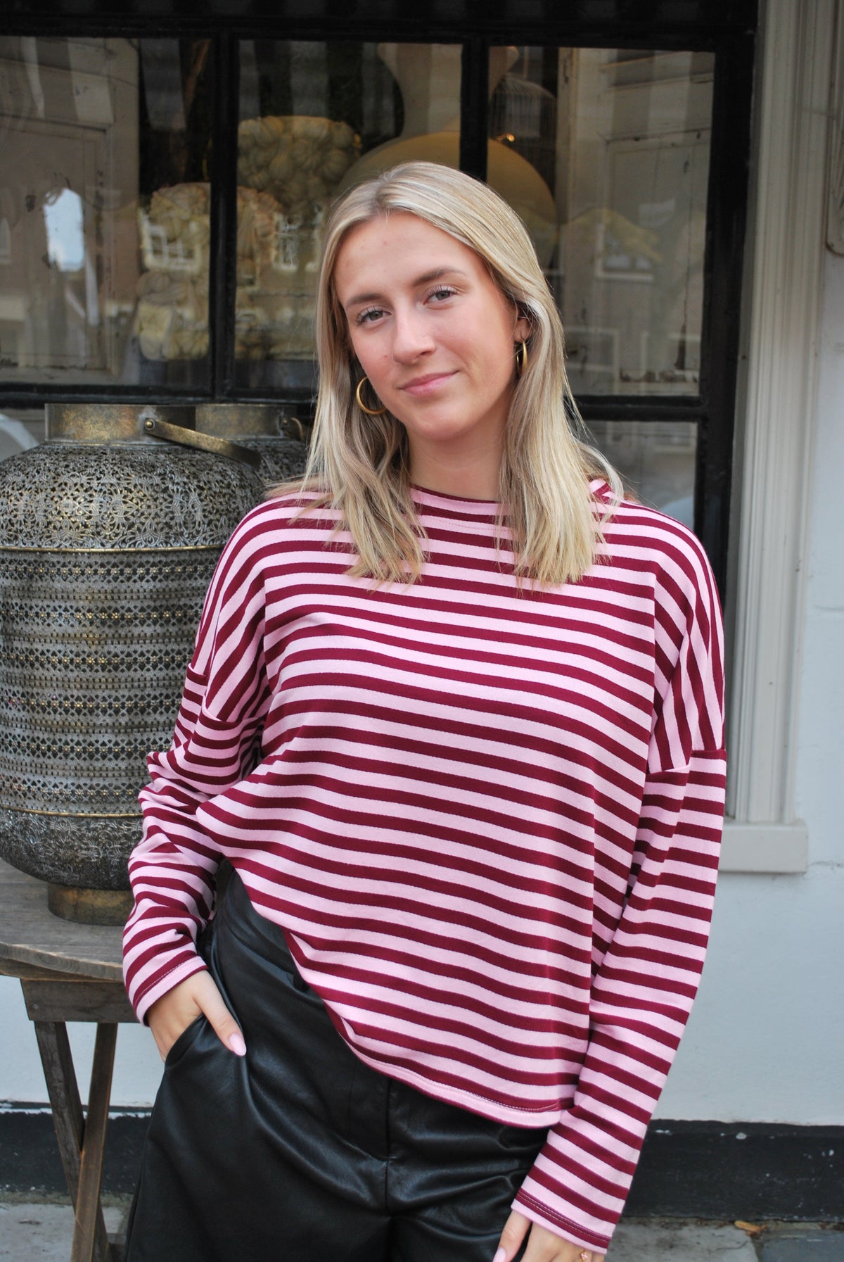 Lenny Shirt - Bordeaux