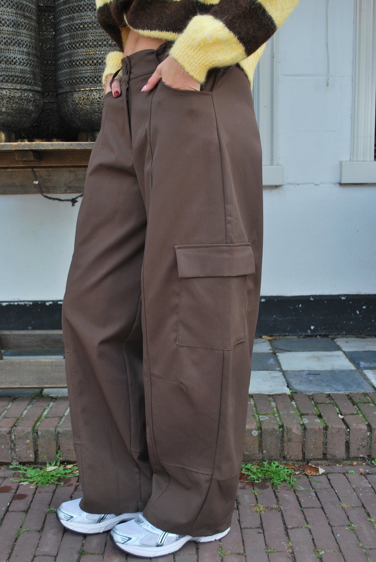Joy Cargo Broek - Bruin