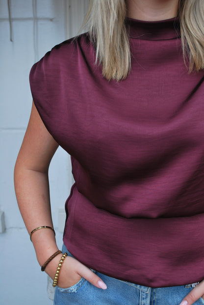 Marit Top Ambika - Bordeaux