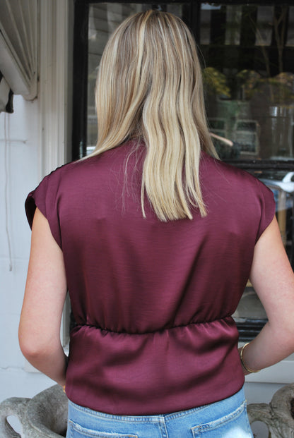 Marit Top Ambika - Bordeaux