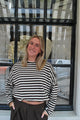 Yara Cropped Trui - Bruin