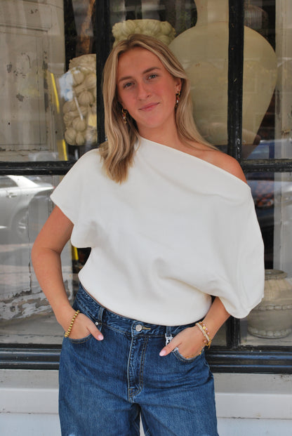 Lara top - Creme
