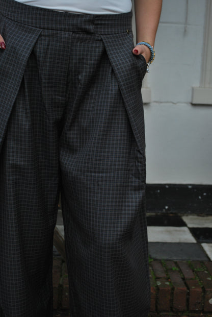 Kickel pantalon Ambika – geruit