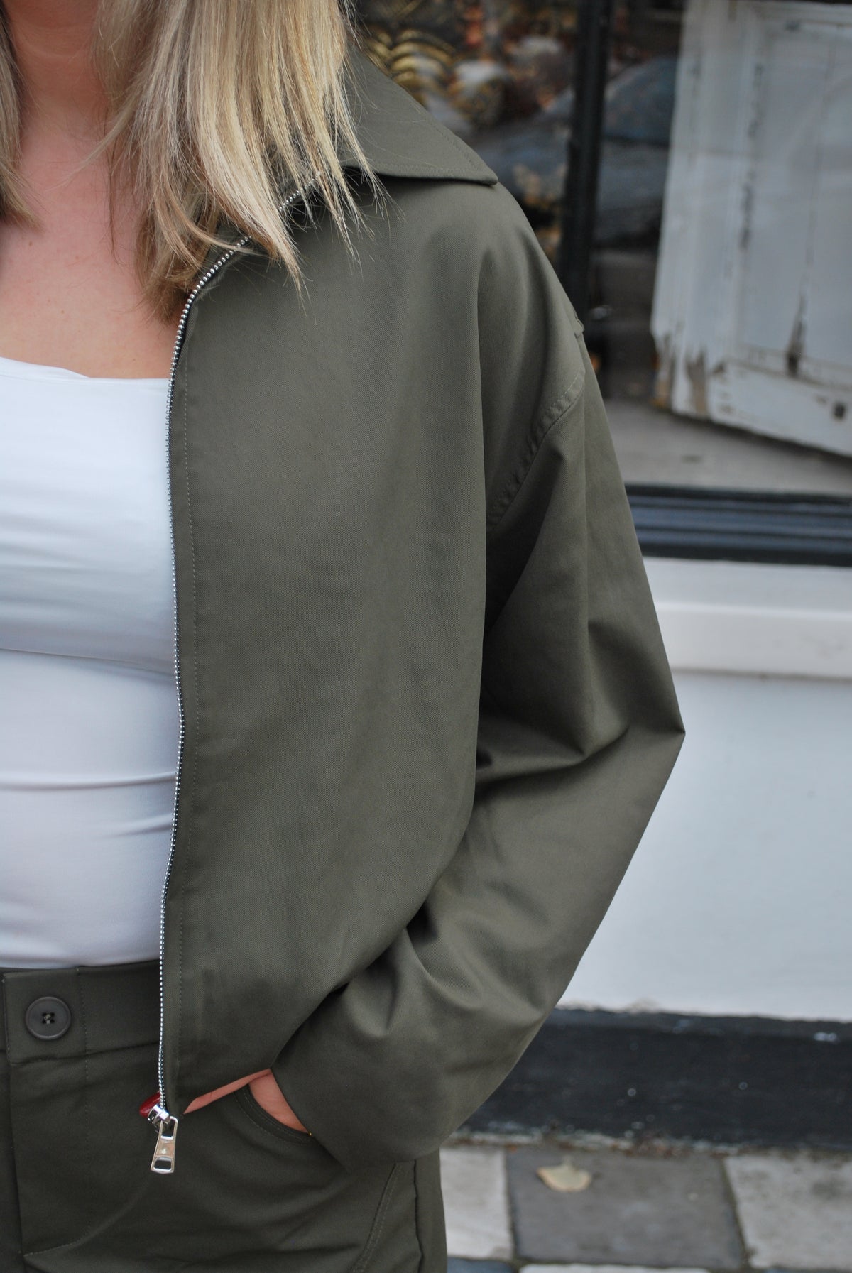 Amelia Ambika Jas - Groen
