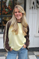 Emma Ambika Longsleeve - Bruin/Geel