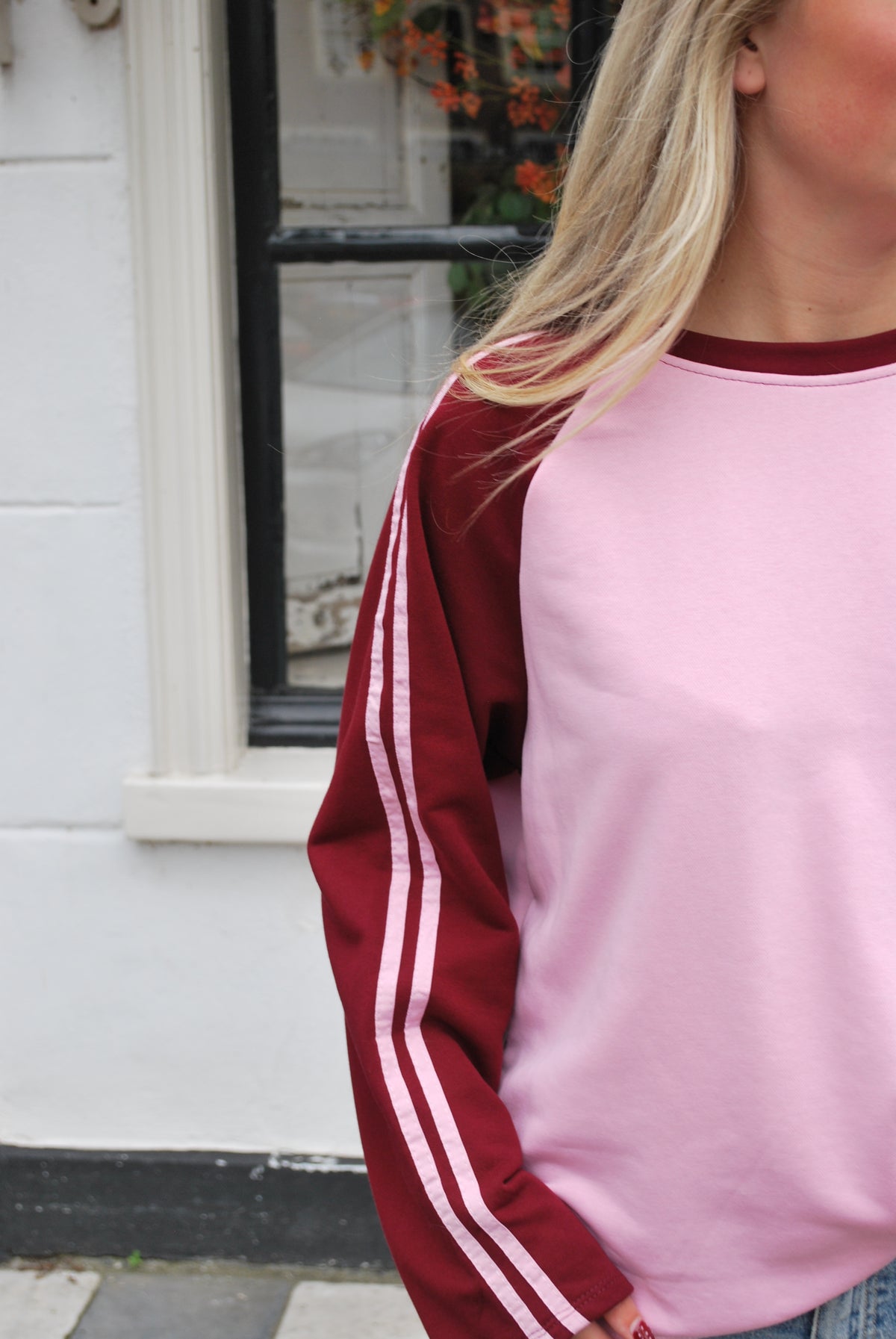 Emma Ambika Longsleeve - Roze/Bordeaux