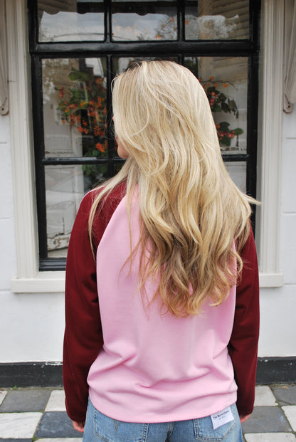 Emma Ambika Longsleeve - Roze/Bordeaux