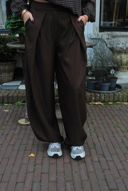 Kickel Balloon Pantalon Ambika - Bruin