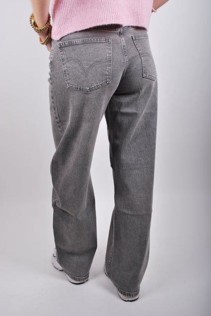 Abby Balloon Jeans - Grijs