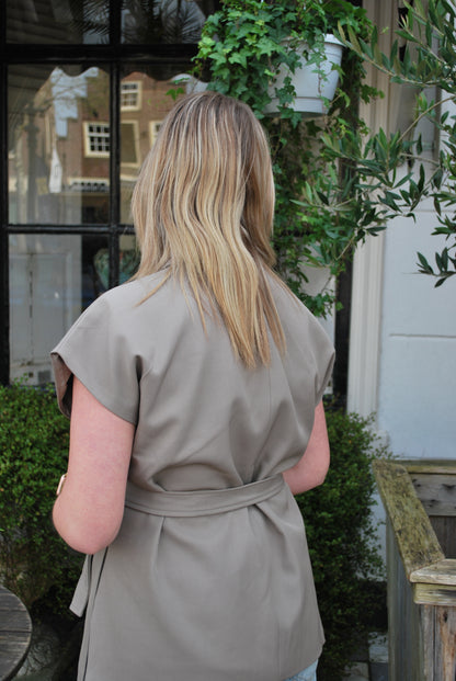 Ambika Mirte Gilet - Taupe