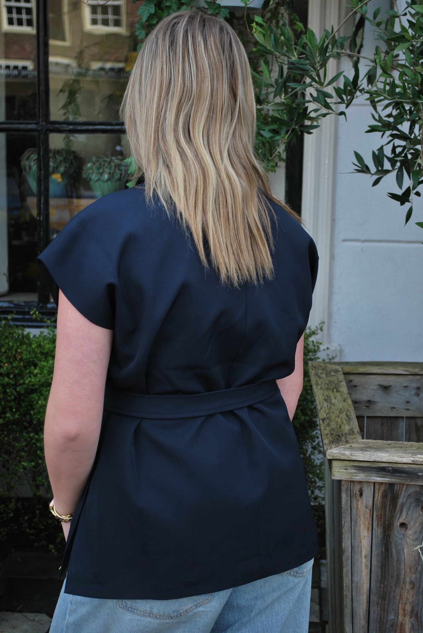 Ambika Mirte Gilet - Navy