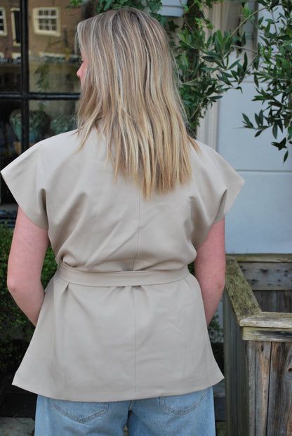 Ambika Mirte Gilet - Beige
