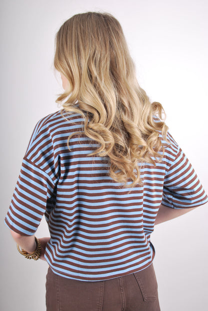 Jana shirt - Blauw