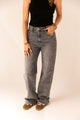 Emma Wide Leg Jeans - Grijs