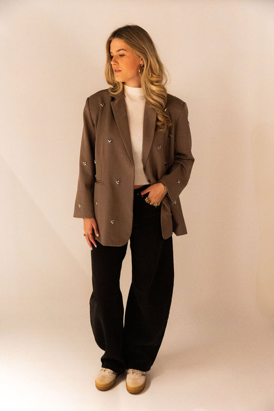 Hannah Taupe Blazer