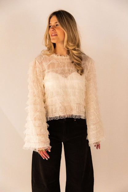 Liva Top - Ecru