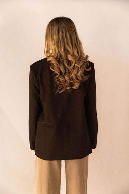 Pom Blazer - Bruin