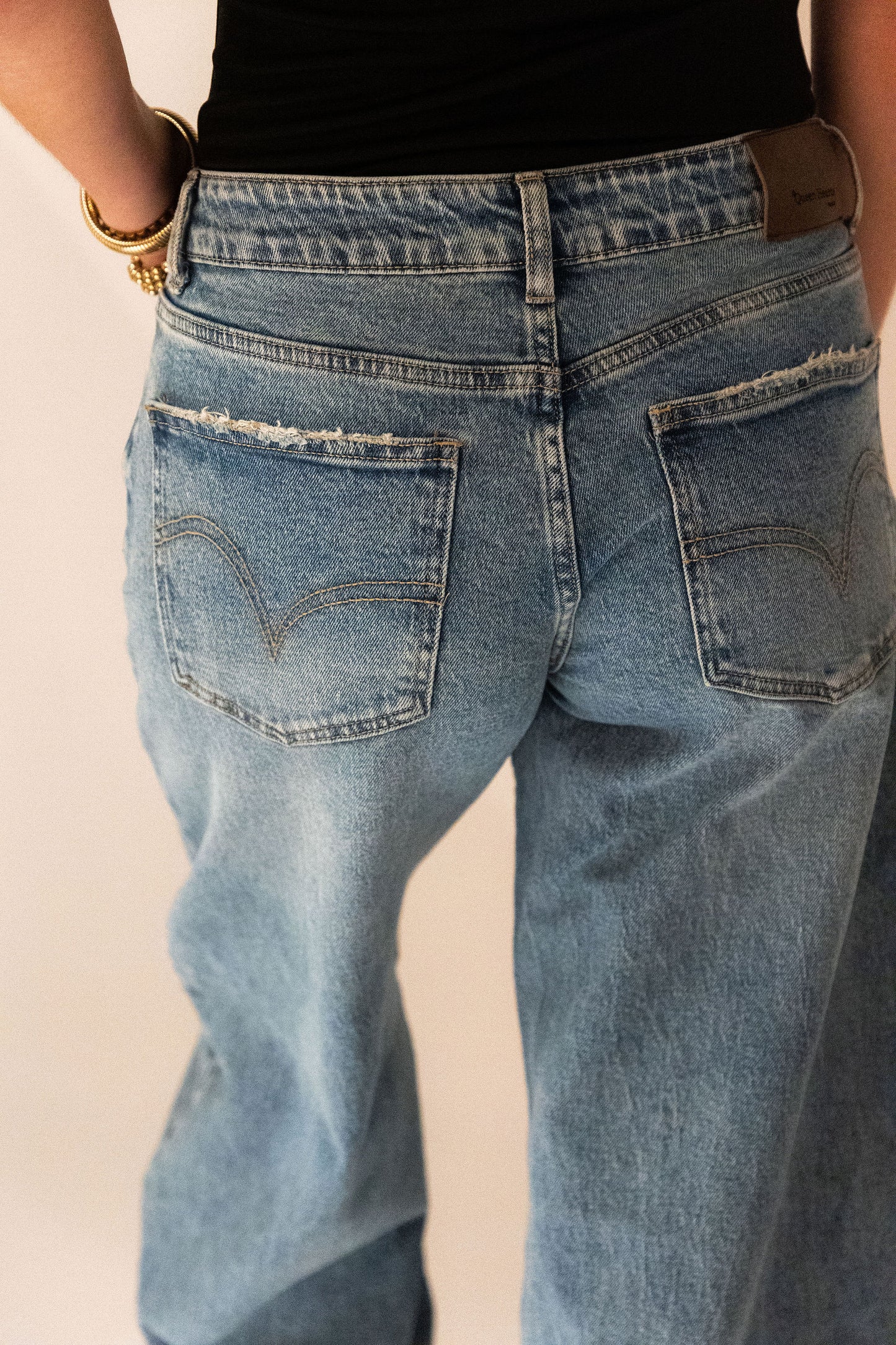 Bella Balloon Jeans - Blauw