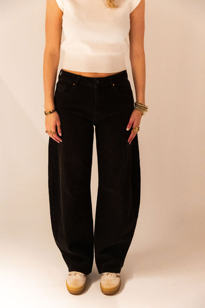 Bella Balloon Jeans - Bruin